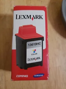 Genuine Lexmark 13619HC Tricolor Ink Cartridge - Picture 1 of 6