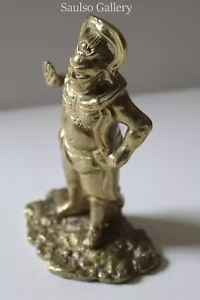 Early Japanese Nio Buddha Brass guardian statue from prominent estate - Picture 1 of 7