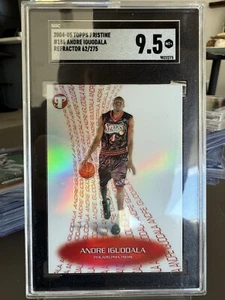 2004-05 Topps Pristine ANDRE IGUODALA #186 RC SP /275 Rookie Refractor SGC 9.5 - Picture 1 of 2