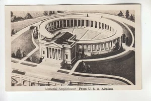 Bonde Real Photo Postcard Memorial Amphitheater from USA Airplane VA - Picture 1 of 1