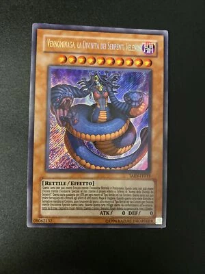 Yu-Gi-Oh! Vennominaga The Deity Of Poisonous Snakes Rare Secret Taev-it013 - Image 1 of 4
