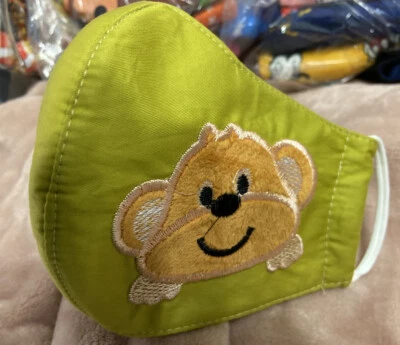 Kid's face  mask Monkey Reusable washable Triple Layer fashion - Image 1 of 3