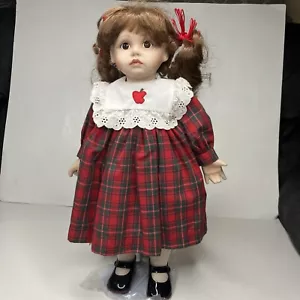 1993 Apple Dumpling Porcelain Doll Georgetown Collection - Picture 1 of 14