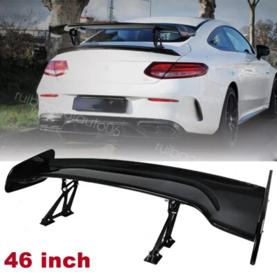 For Mercedes-Benz C-Class C205 W205 C63 AMG 46" Rear Spoiler Racing GT Wing - Image 1 of 4