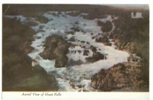 Luftaufnahme Great Falls of the Potomac Virginia um 1930 Postkarte  - Bild 1 von 2