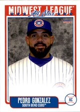 2019 Midwest League All-Stars Choice #33 Pedro Gonzalez Venezuela Baseball Card