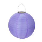 30cm Solar Hanging String Light Outdoor Holiday Lantern LED Chinese Lamp UK