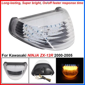 For Kawasaki Ninja ZX12R 2000-2005 2003 - LED Turn Signals Integrated Tail Light - Picture 1 of 10