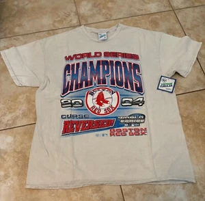 Vintage Tubular men's BOSTON RED SOX, t-shirt, MEDIUM, white, New w/tags - Picture 1 of 2