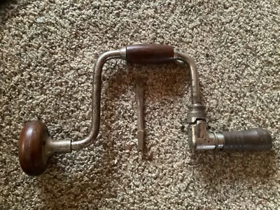 FULTON BIT BRACE VINTAGE, PAT. Mar. "6, 1906, 10""" Foto 1 de 4