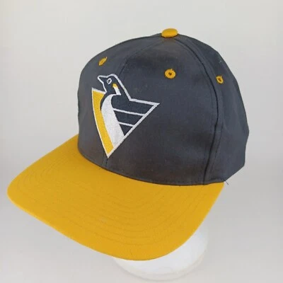 Nuevo de Lote Antiguo Pittsburgh Penguins NHL Sombrero Twins Enterprises Snapback OSFA Fuera de Licencia Foto 1 de 4