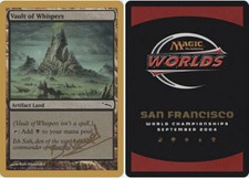 Vault of Whispers - Manuel Bevand - 2004 ~ Lightly Played World Championship MTG