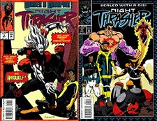 Night Thrasher #3-4 (1993-1995) Marvel Comics - 2 Comics