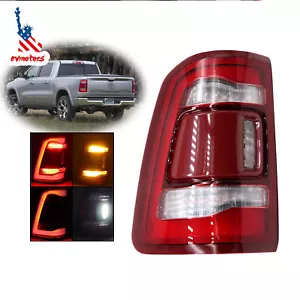 Left Driver LED Tail Light For 2019 2020-2022 Dodge Ram 1500 Rear Brake Taillamp - Bild 1 von 6