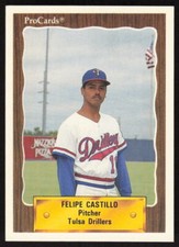 1990 ProCards   Felipe Castillo #1150 Tulsa Drillers