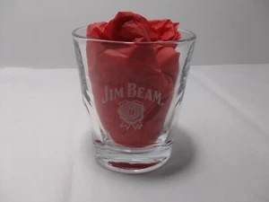 Jim Beam Whiskey Rocks Glas * Drink Smart * geätzt - Bild 1 von 5