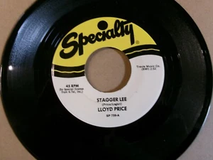 Lloyd Price -Stagger lee/Personality-45 Reissue NM - Picture 1 of 2