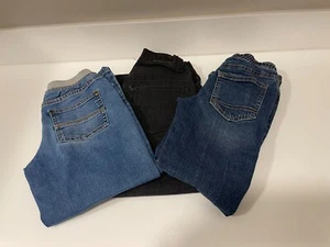 Boys Lot of 7 Pairs of Jeans Mixed Sizes & Brand Names - Picture 1 of 2