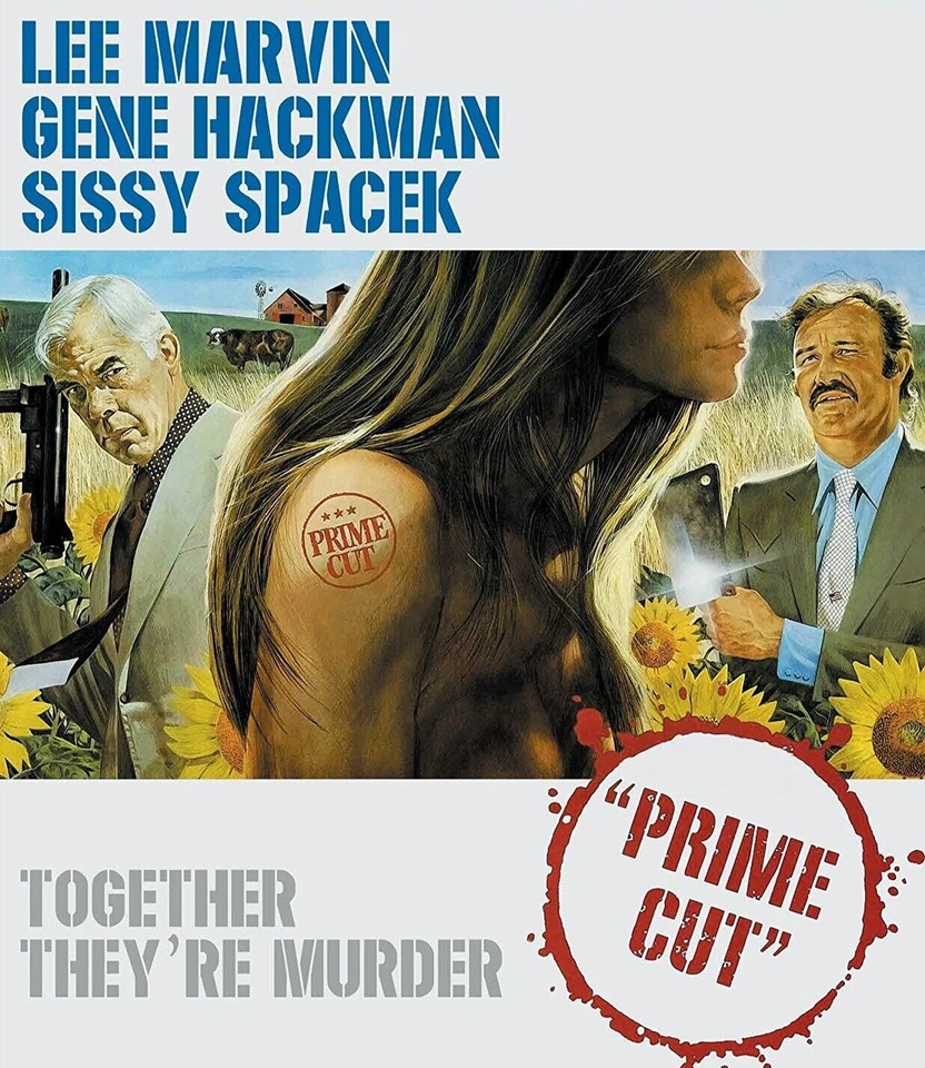 PRIME CUT (1972) Gene Hackman, Lee Marvin - Public Domain DVD NO CASE - Image 1 of 2