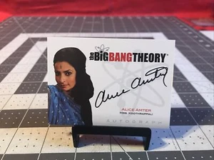 2012 Cryptozoic Big Bang Theory Alice Amter Authentic Autograph Card - Picture 1 of 4