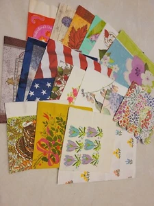 Lote de más de 15 servilletas de papel suministros artesanales decoupage - Imagen 1 de 4