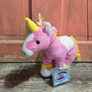Ganz Webkinz Swirly Curl Unicorn Plush HM727 NWT Brand New With Sealed Code - Picture 1 of 14