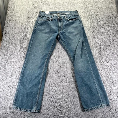 Levi's 559 Jeans Women's 34x31 Blue Cotton Denim Straight Leg Baggy Workwear - Image 1 of 4