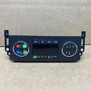 2012-14 Yukon Tahoe Suburban Heater AC Climate Control Rear Defrost 20921712 OEM - Picture 1 of 9
