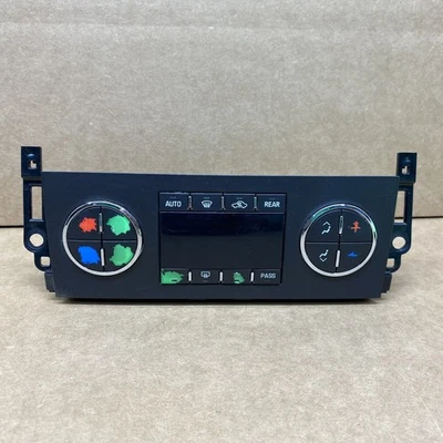 2012-14 Yukon Tahoe Suburban Heater AC Climate Control Rear Defrost 20921712 OEM - Image 1 of 4
