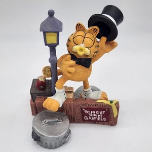 Danbury Mint Garfield Midnight Serenade Resin Figurine 1993 Vintage - Picture 1 of 5