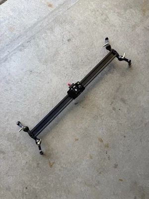 Black Metal Camera Slider, 21.5-inch - Image 1 of 4