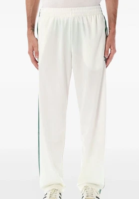 Adidas Men's Firebird Adicolor Striped Track Pants White & Green Size XL NWT - Image 1 of 4