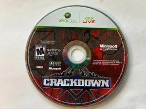 Crackdown (Microsoft Xbox 360, 2007) NO TRACKING! - Picture 1 of 1
