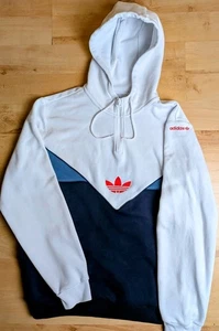 Sudadera con Capucha Adidas Centre Orange Firebird Trefoil Blanca - Para Hombre Talla Grande L - Imagen 1 de 12