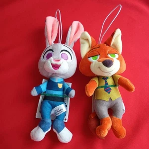 Zootopia Plush Mascot Nick & Judy Disney 100th Celebration Limited Edition Toy - Picture 1 of 12