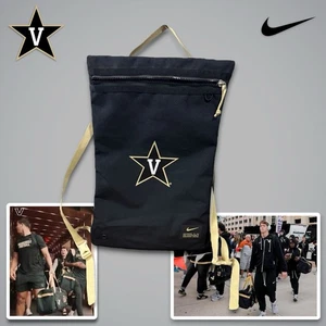 Nike Vanderbilt University Commodores Team Issued Gym Bag Drawstring Backpack - Picture 1 of 8