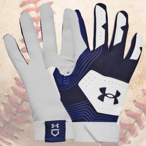 Under Armour Youth Boys Kids UA Clean Up Baseball Batting Gloves 1365462 - Picture 1 of 15