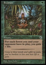 Magic the Gathering MTG Fruition (166) Portal   LP