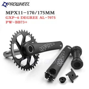 PROWHEEL MTB Kurbel MIT 30/32/34/36/38T GXP Kettenblatt Boost Kurbelsatz - Bild 1 von 12