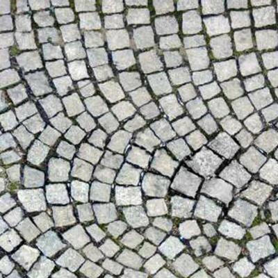 MYTINYWORLD Puppenhaus Miniatur Granit Kopfsteinpflaster Bögen Muster Verkleidung