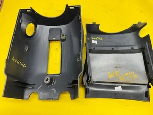 2010-2013 FORD TRANSIT CONNECT STEERIN COLUMN SHROUD UPPER & LOWER COVER OEM - Picture 1 of 9