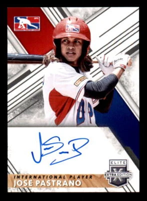 2019 Panini Elite Extra Edition #109 Jose Pastrano Venezuela RC Auto (ref 20320) - Image 1 of 2