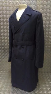 British RAF Royal Air Force Style Double Breasted All Ranks Raincoat Rain Coat - Picture 1 of 9
