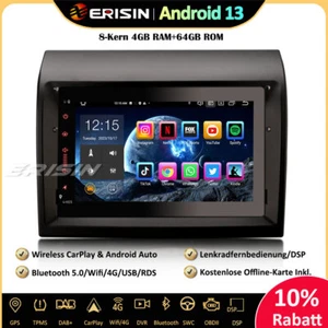 8-Kern Android 13 Autoradio GPS DAB+DSP Fiat Ducato Citroen Jumper Peugeot Boxer - Bild 1 von 20