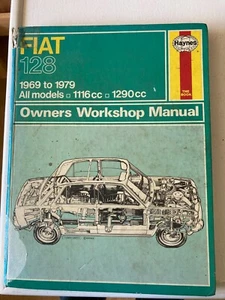 Fiat 128 Haynes Owners Workshop Manual (087), 1969-1979, 1116cc & 1290cc - Picture 1 of 6