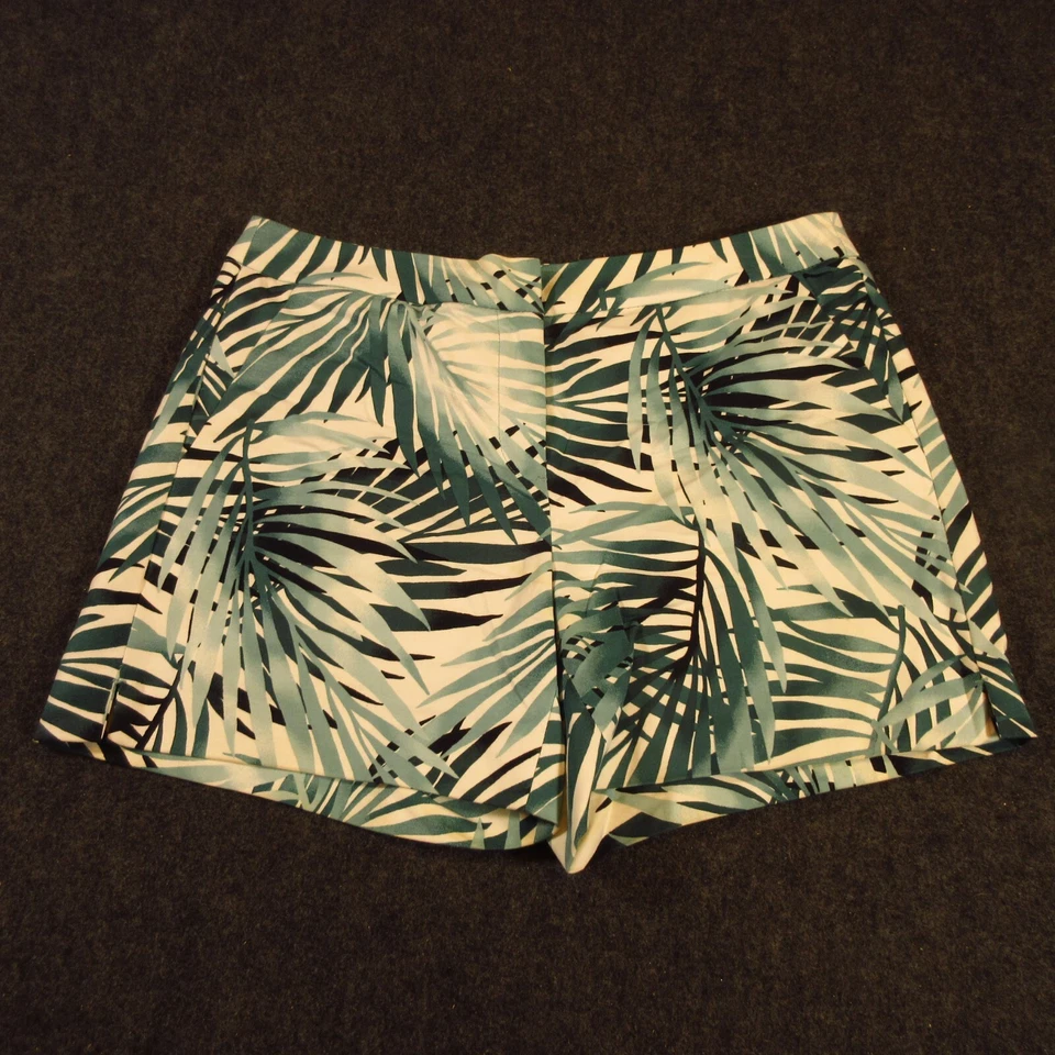 Pantalones Cortos Black House White Market Para Mujer 6 Verde Chino Clásico Informal Tropical * Foto 1 de 4