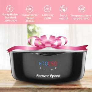 Paraffinbad Wachsbad Medizinische Paraffin Wachs Wellness 4L für Füße Hände SPA - Bild 1 von 17