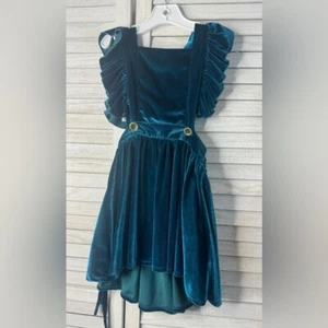 Stella Phoenix Velvet Pinafore Dress. Excellent Condition. - Picture 1 of 5