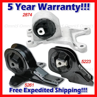 Juego de montaje de transmisión L711 para Chevrolet Malibu 1997-2001 2,4 L 3,1 L 3,1 L 3 piezas Foto 1 de 4