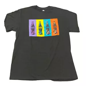 T-Shirt Coca-Cola Bottiglia Arcobaleno Grafica Multicolore Taglia Large - Nuova con etichette - Foto 1 di 7